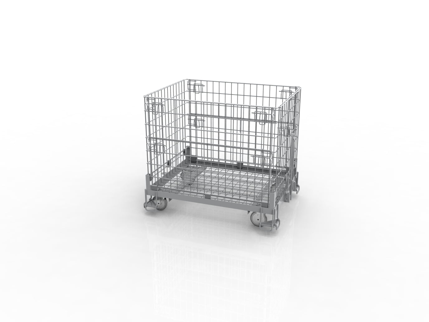 Gaiola Aramada para Armazenamento Rebocável